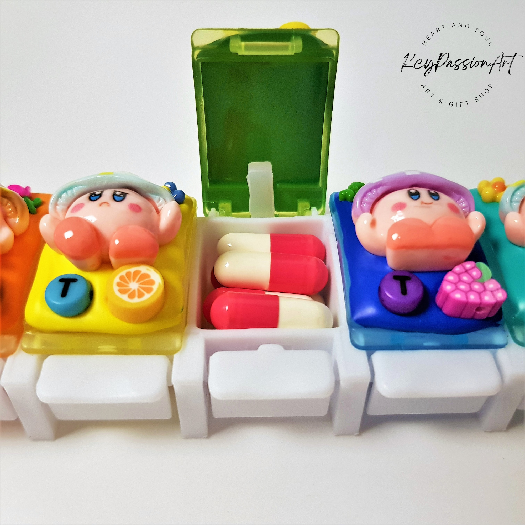 Garden Magic Mushrooms - Straight Pill Box