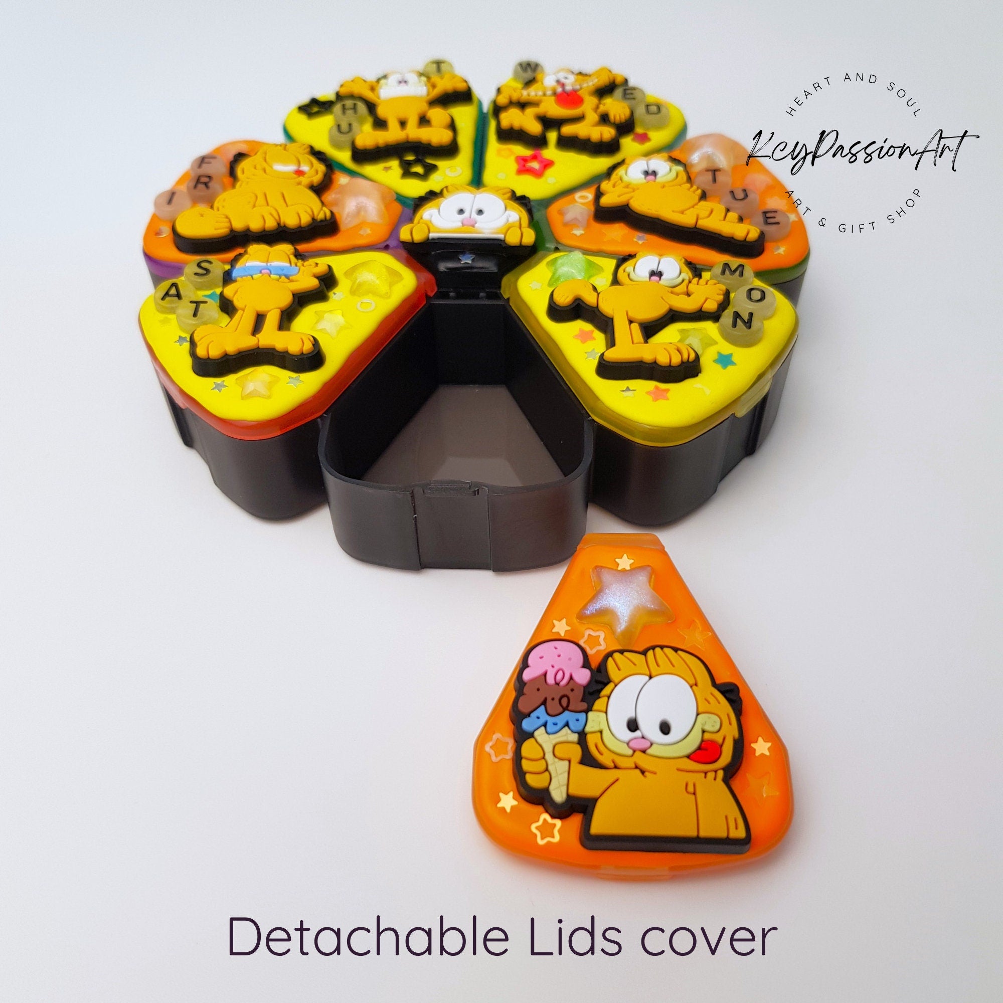 Funny Big Fat Cat - XL Pill Box