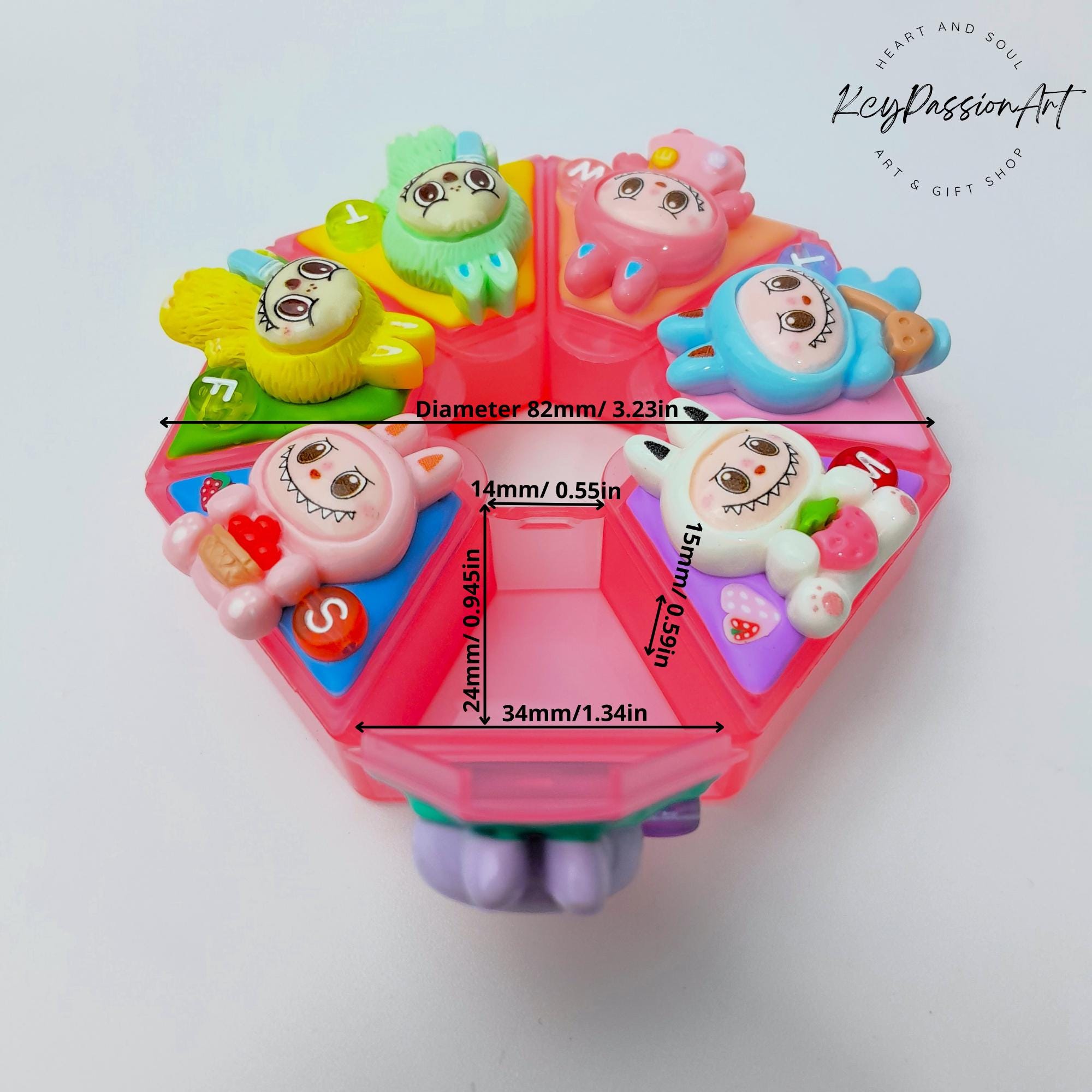 Serrated Teeth Monster - Heptagon