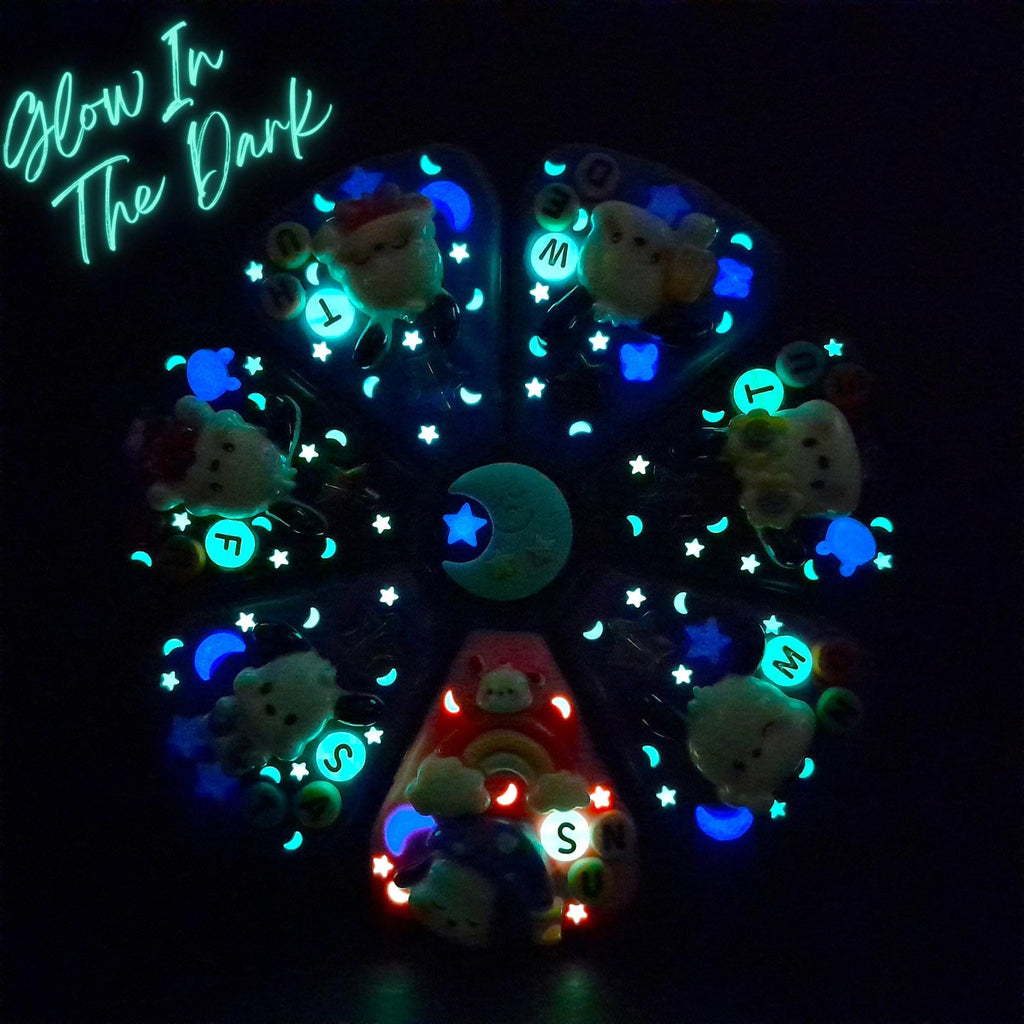 Night Sleepy Puppy - XL Pill Box