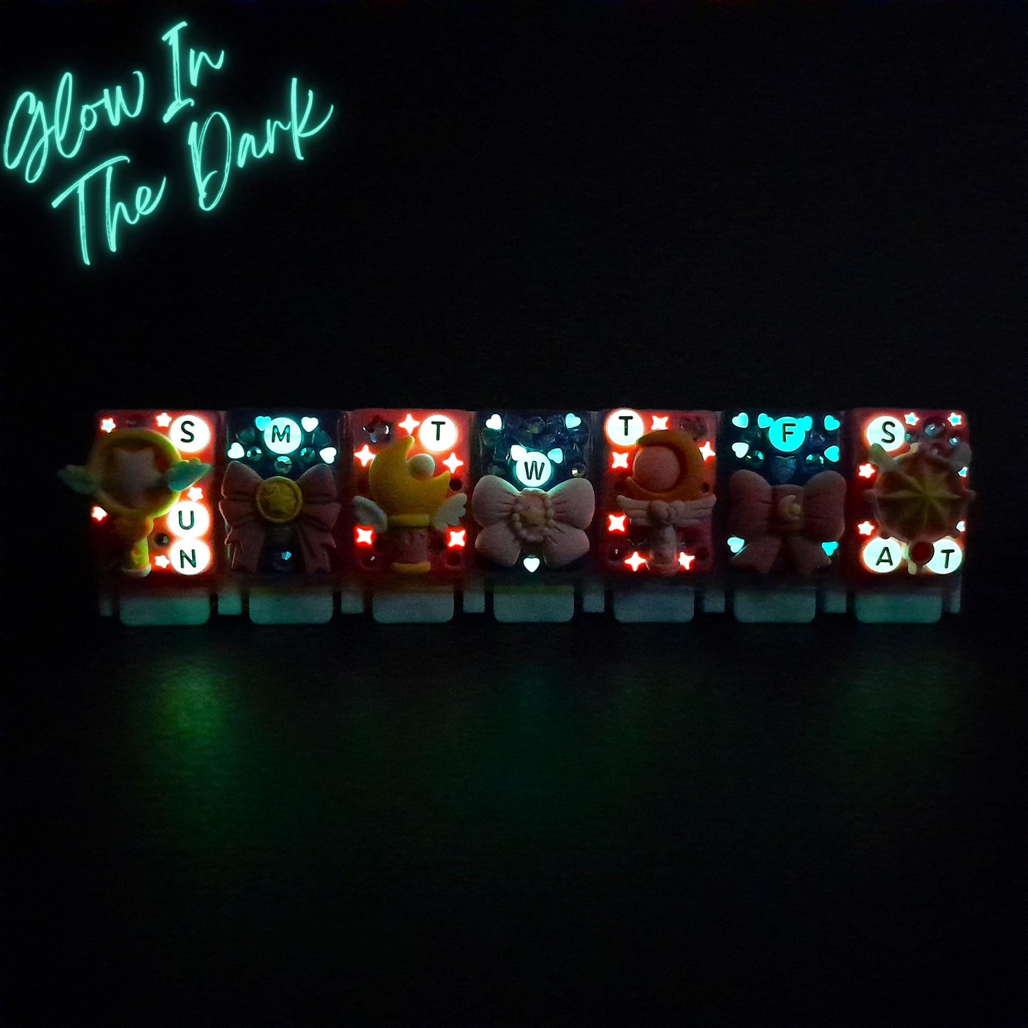 Magic Wands And Ribbons - Straight Pill Box