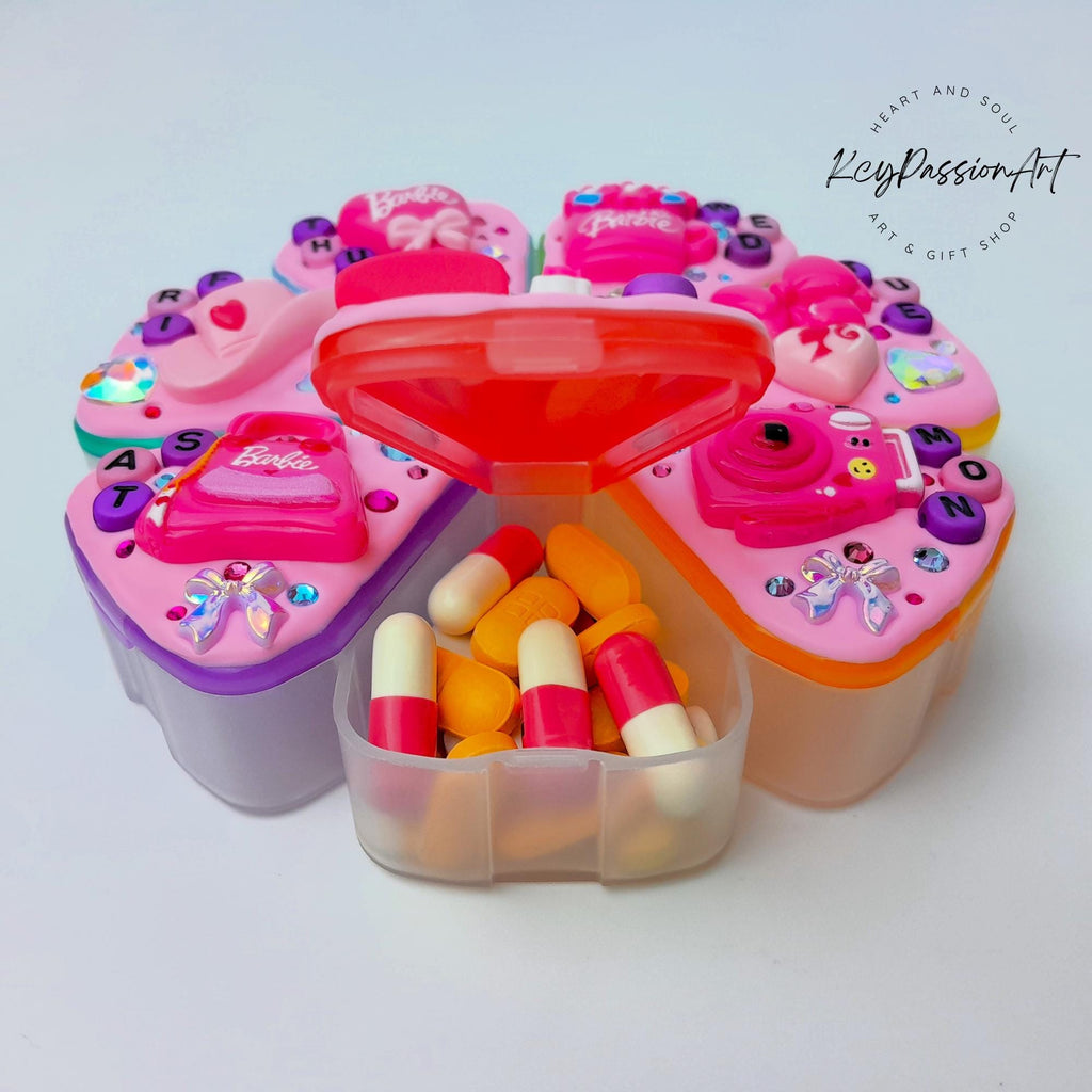 Pink And Girlie - XL Pill Box