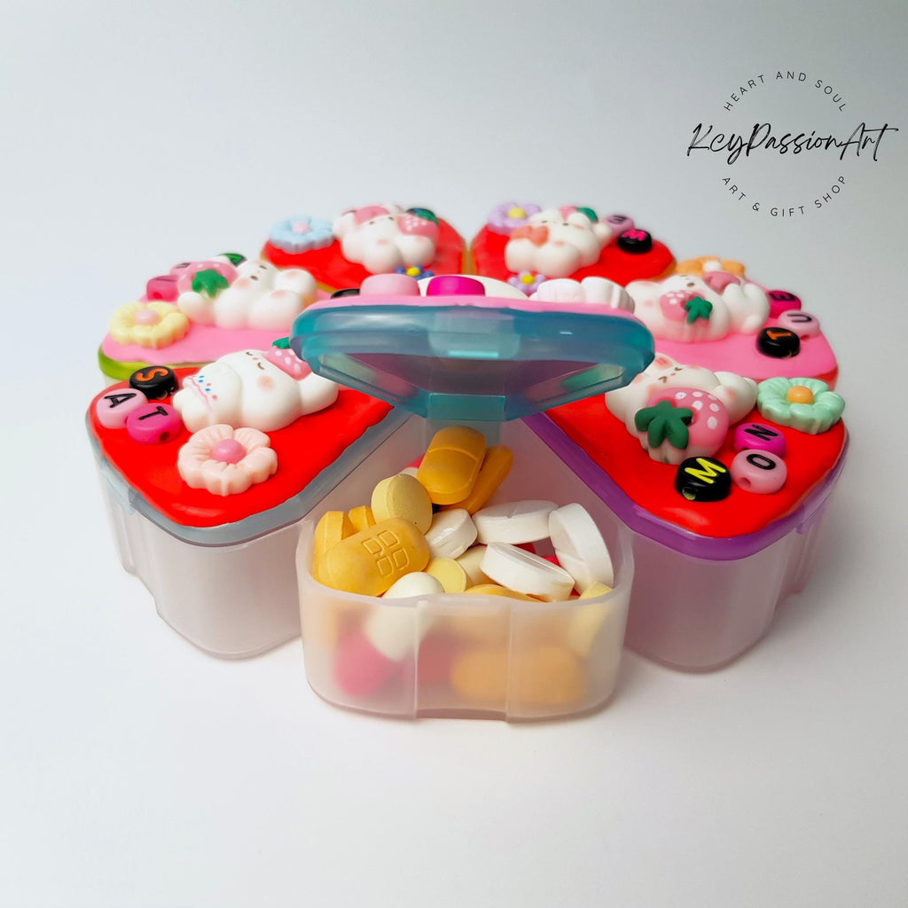 Bunny Berries - XL Pill Box