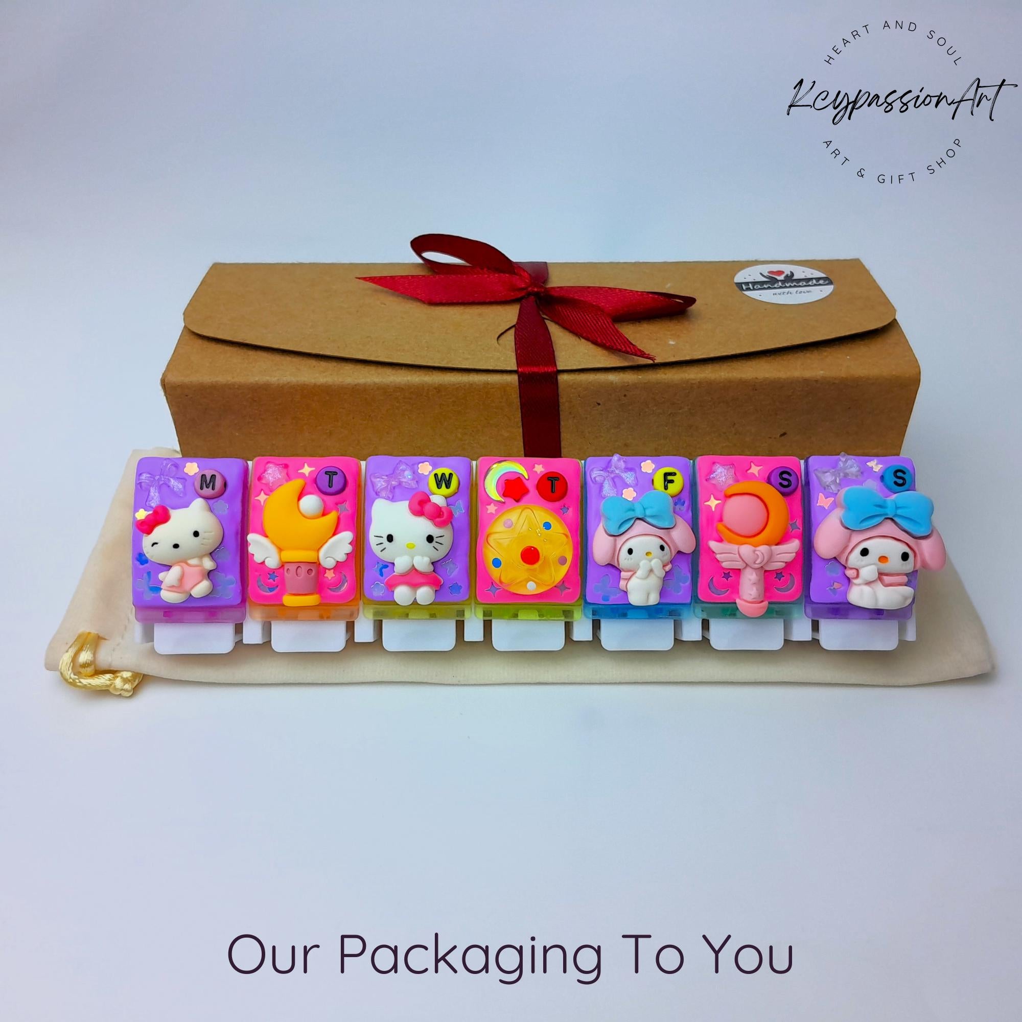 Magic Wands And Friends - Straight Pill Box