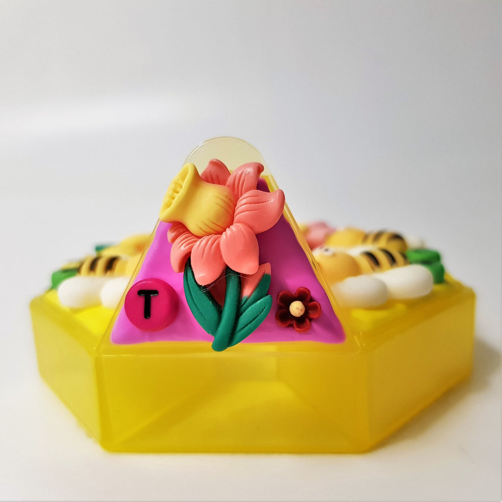 Fuzzy Buzzy Bees - Heptagon Pill Box