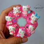 Cutie Kawaii Cat - Heptagon Pill Box