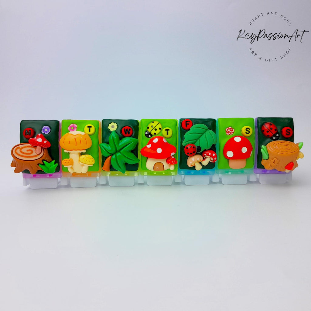 Whoa Mushrooms - Straight Pill Box