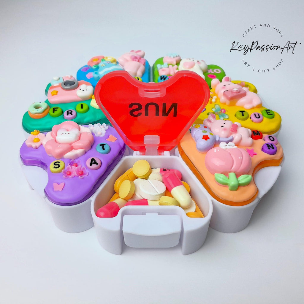 Bunny Daily Fun - Jumbo Pill Box