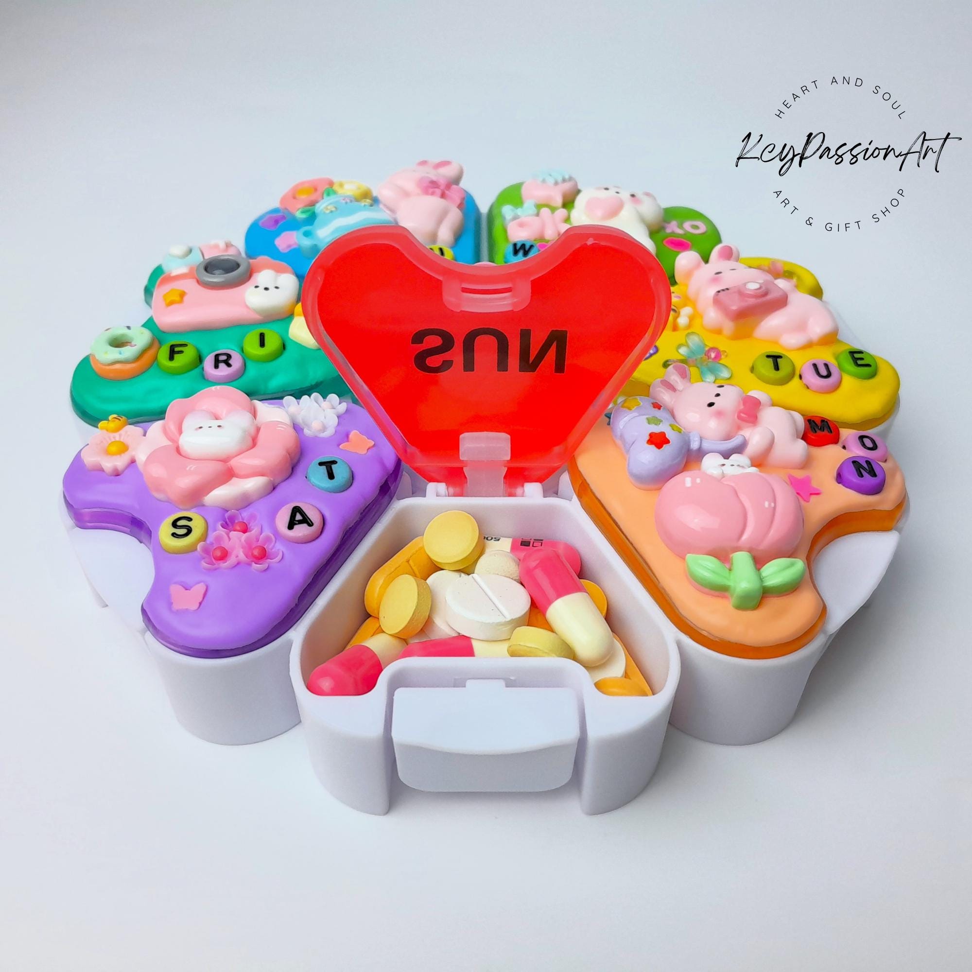 Bunny Daily Fun - Jumbo Pill Box