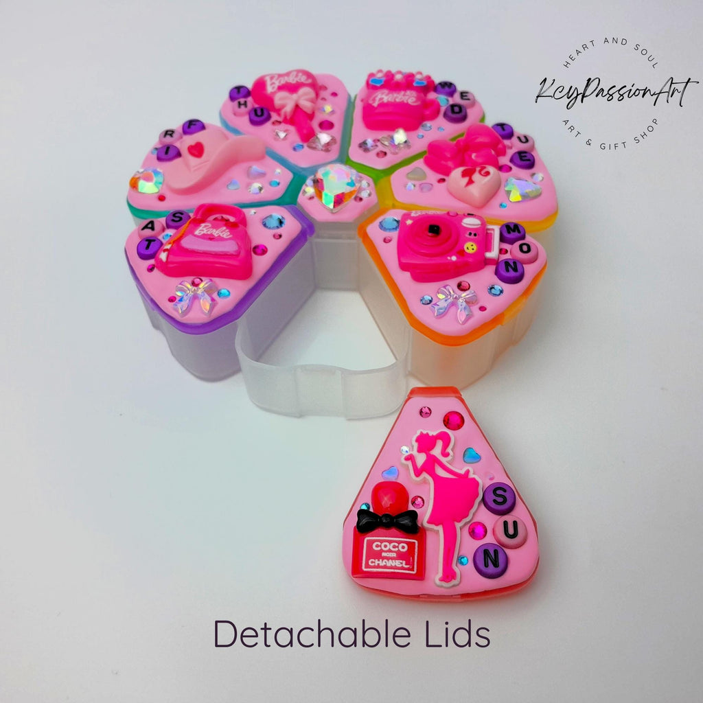 Pink And Girlie - XL Pill Box