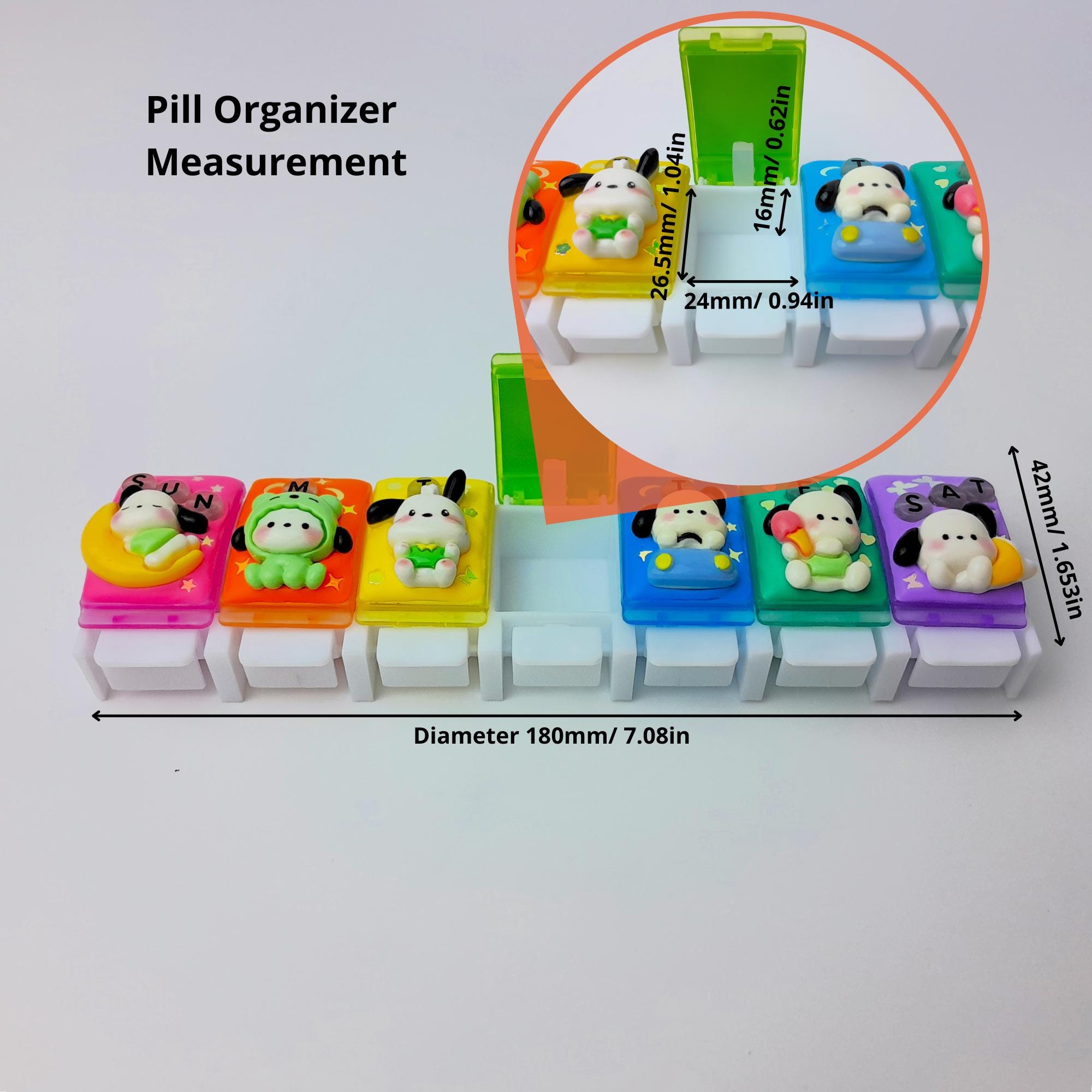 Daily Poka Fun - Straight Pill Box