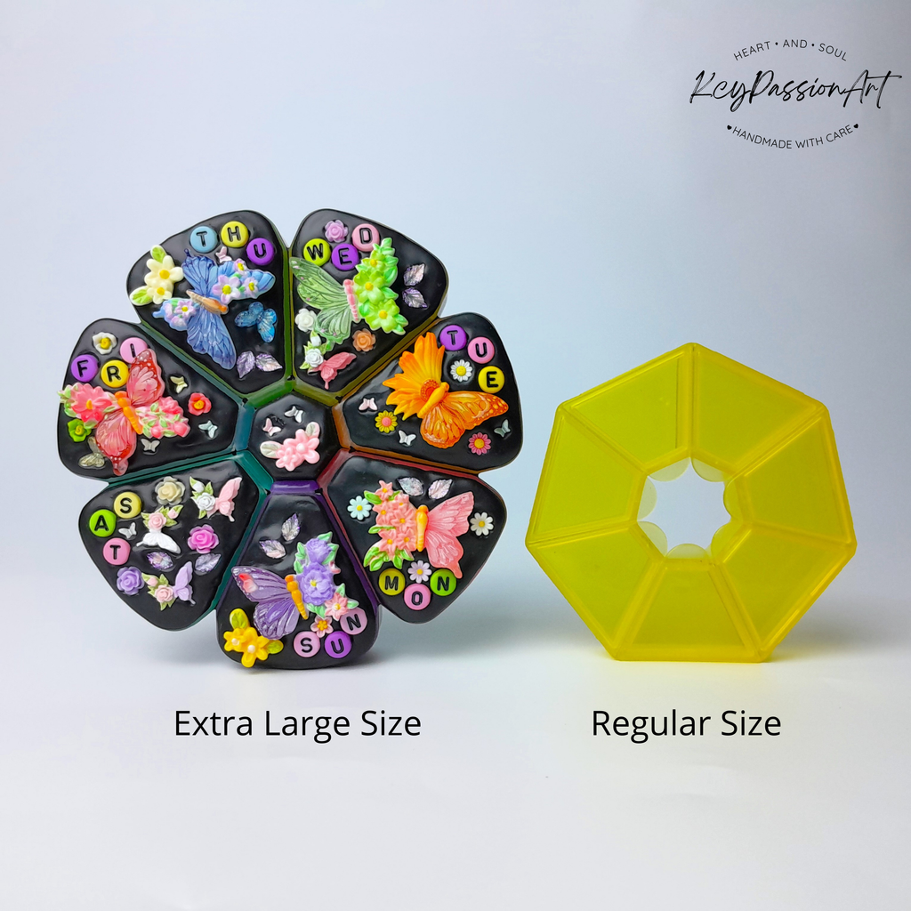 Butterflies Paradise - XL Pill Box