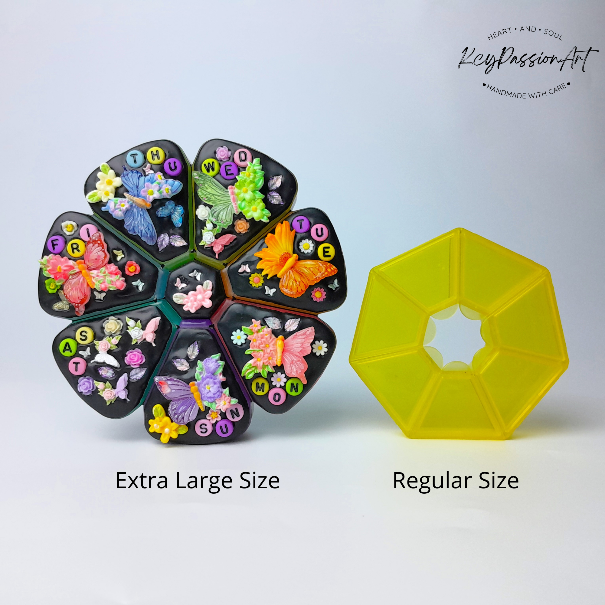 Butterflies Paradise - XL Pill Box