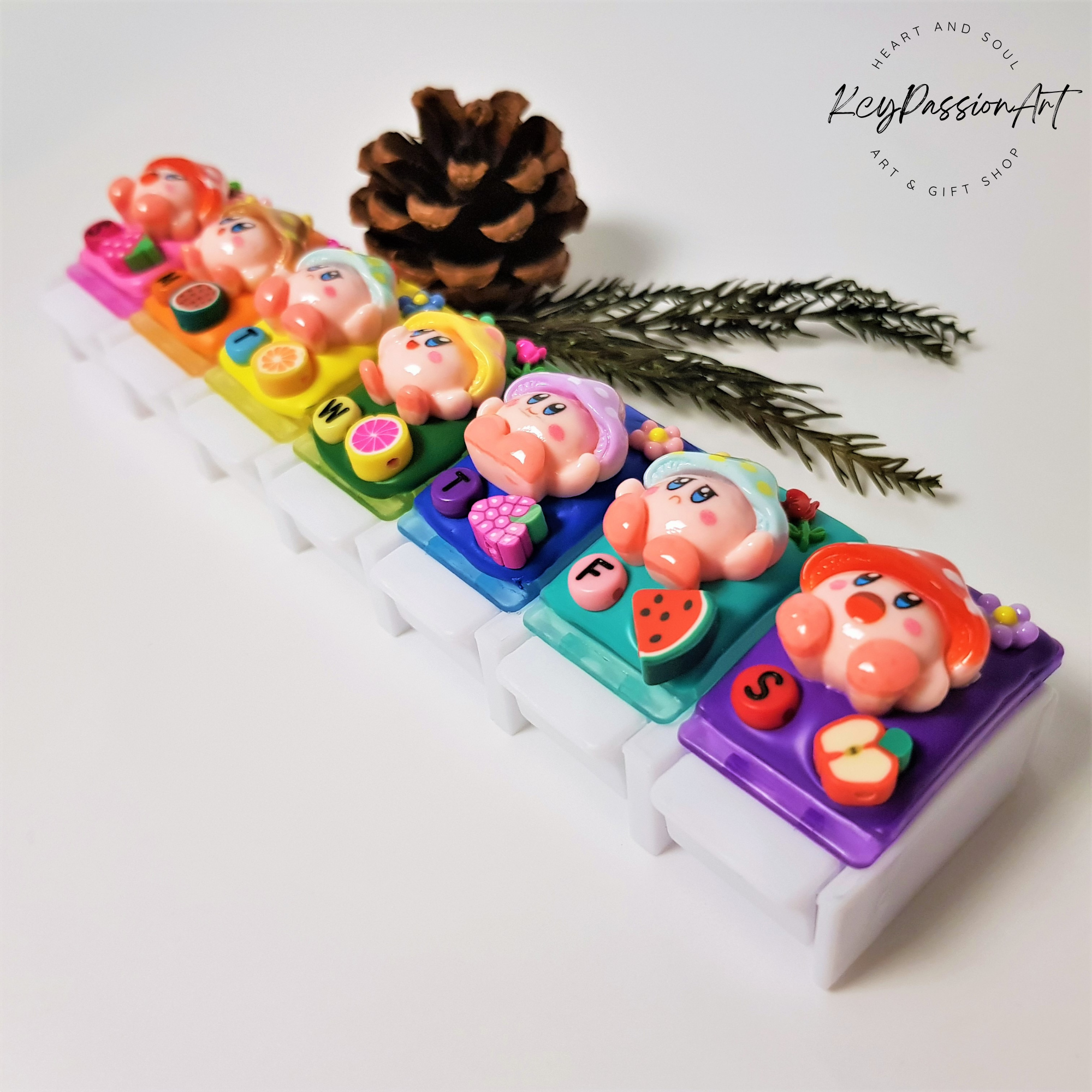 Garden Magic Mushrooms - Straight Pill Box