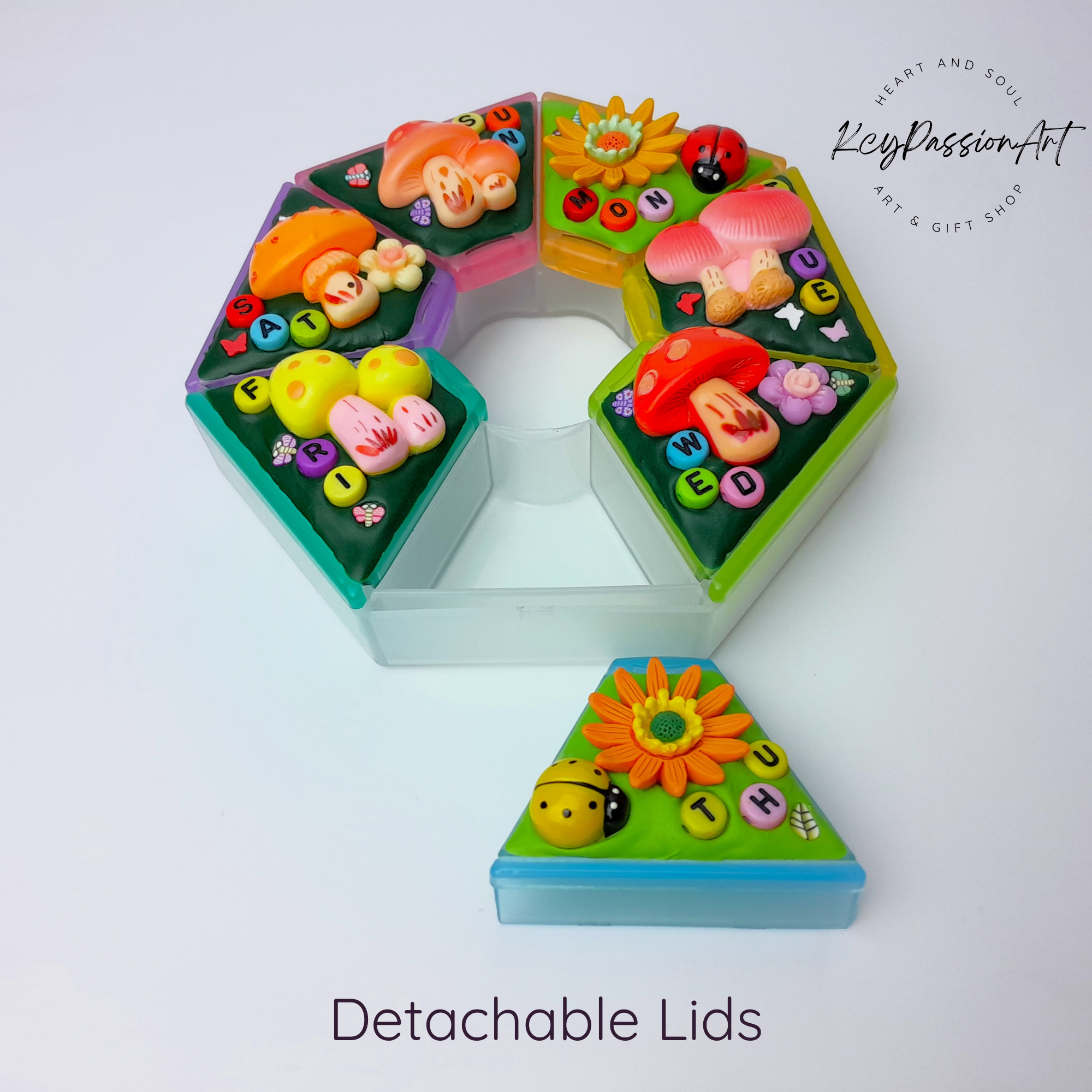 Wild Mushroom - XL Pill Box