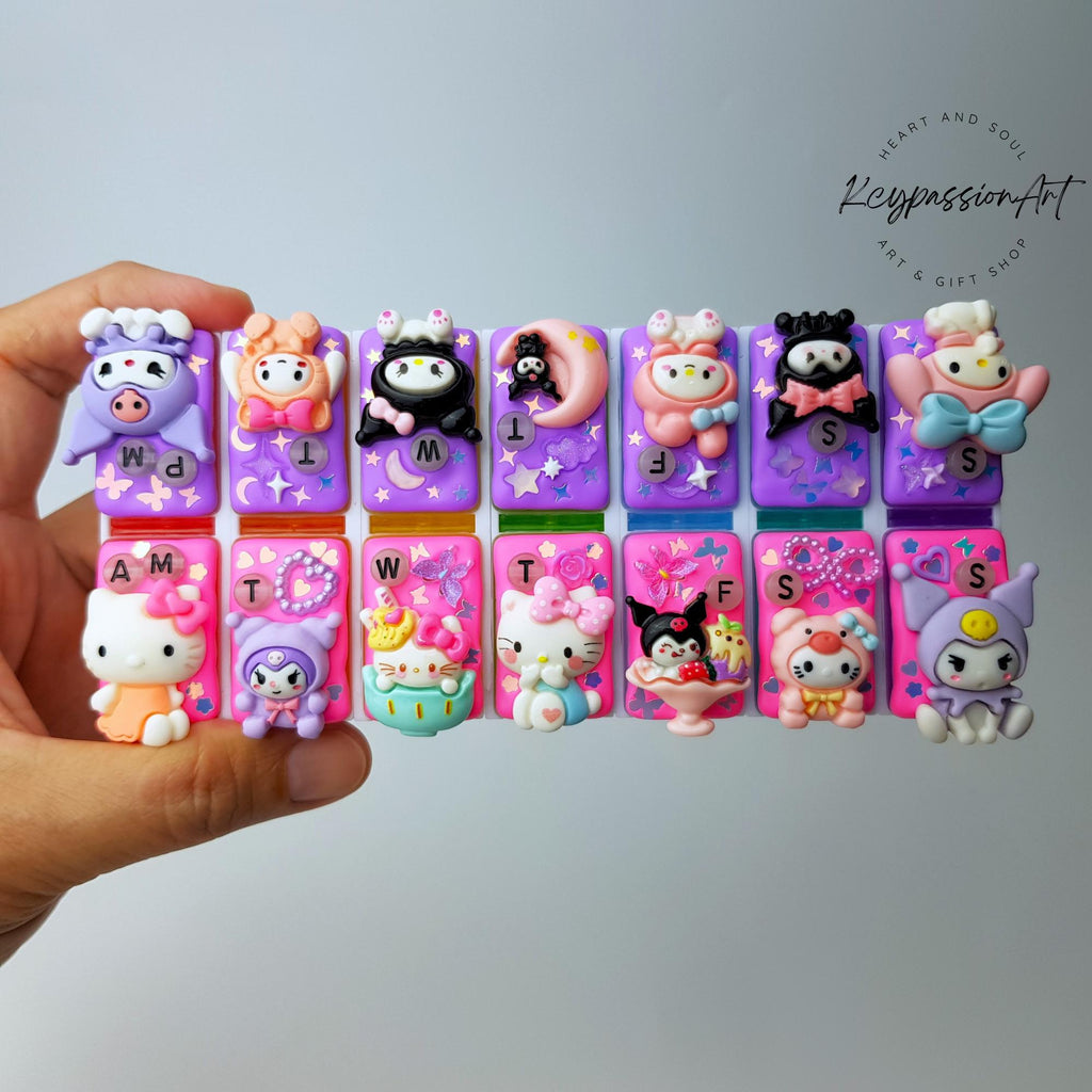 Friendship Love -  Detachable Pill Box