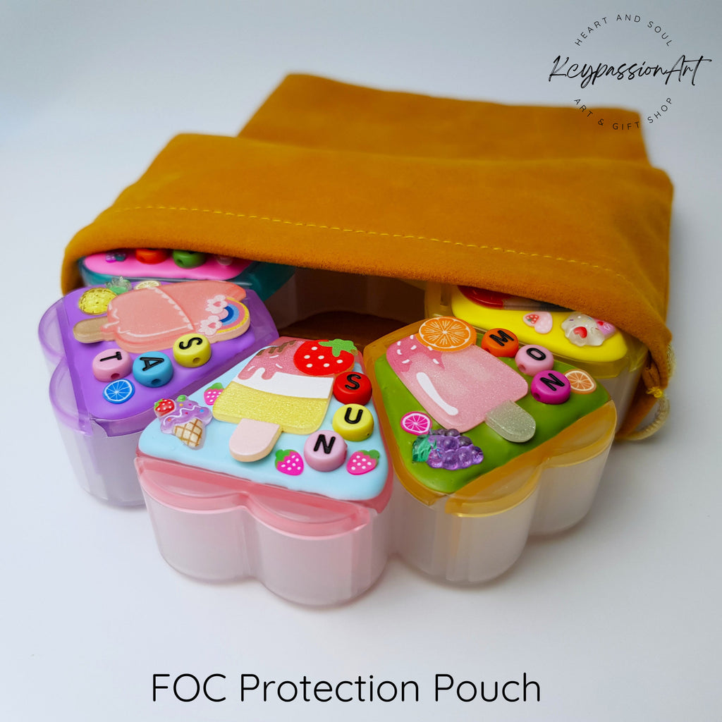 Ice Lolly & Popsicle -  XL Pill Box