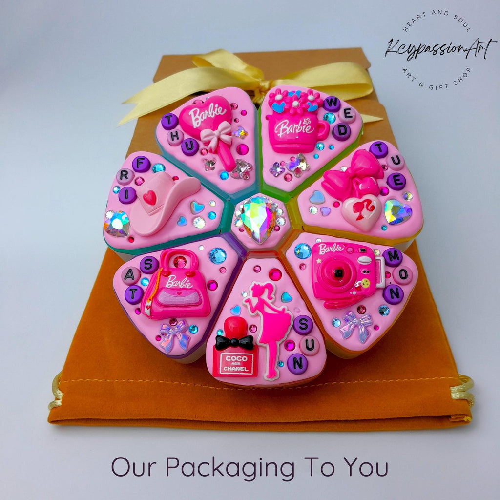 Pink And Girlie - XL Pill Box