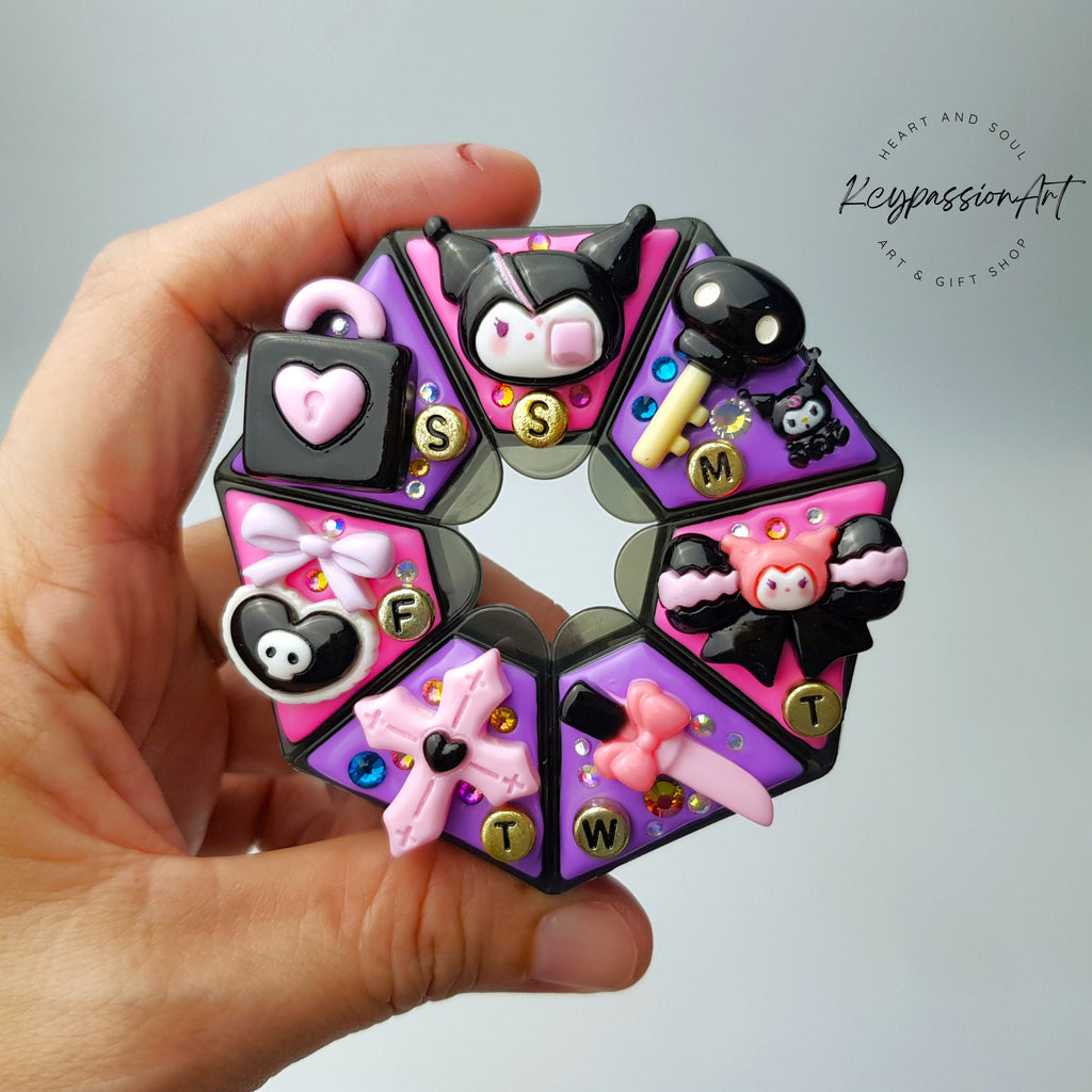 Cute Little Pirate - Heptagon Pill Box