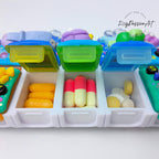 Under The Ocean - Detachable Pill Box