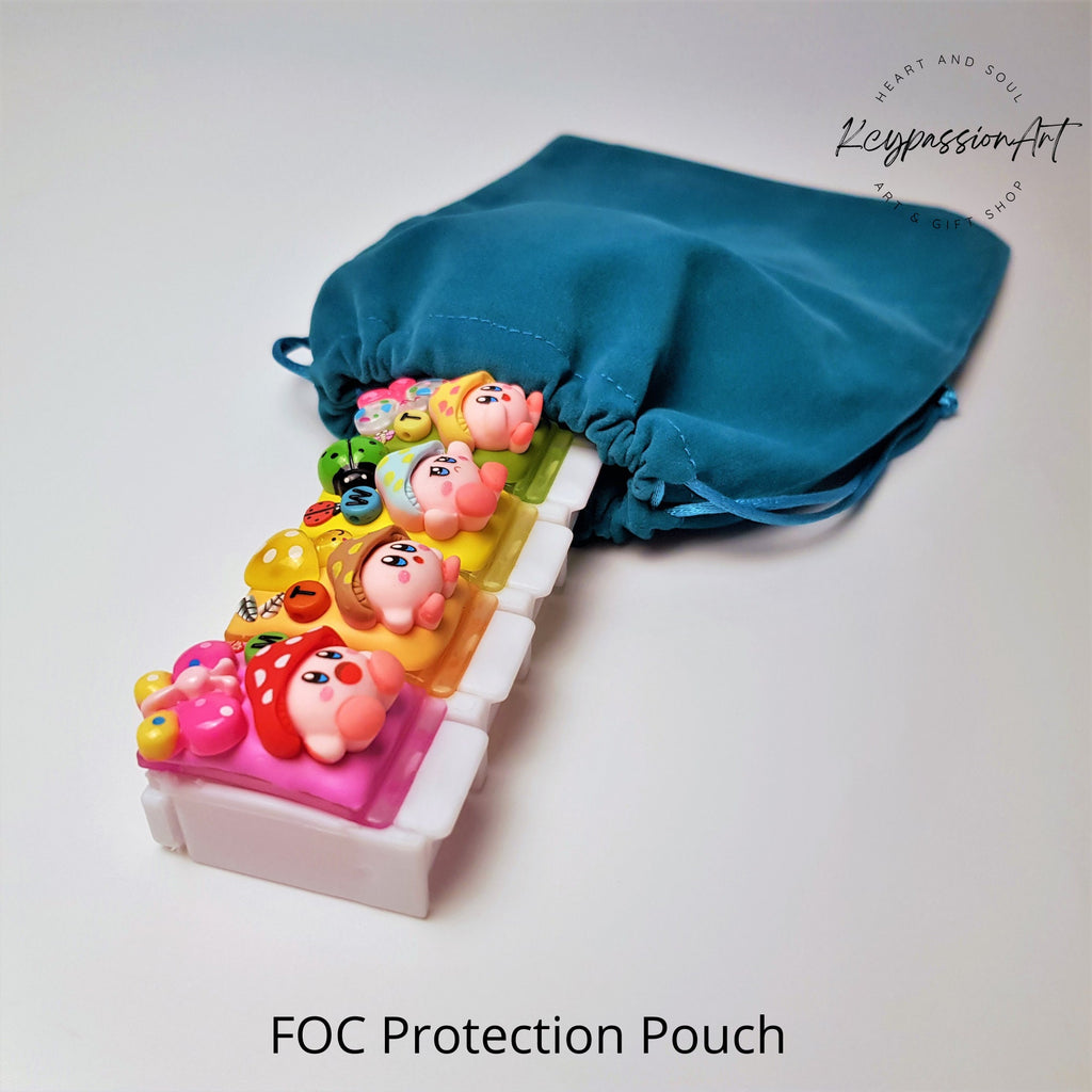 7-Tage-Pillenbox „7 magische Pilze“ – Niedliche Pillendose, Medikamenten- und Vitaminspender, Wochen-Pillenbox