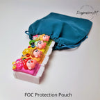 7-Tage-Pillenbox „7 magische Pilze“ – Niedliche Pillendose, Medikamenten- und Vitaminspender, Wochen-Pillenbox