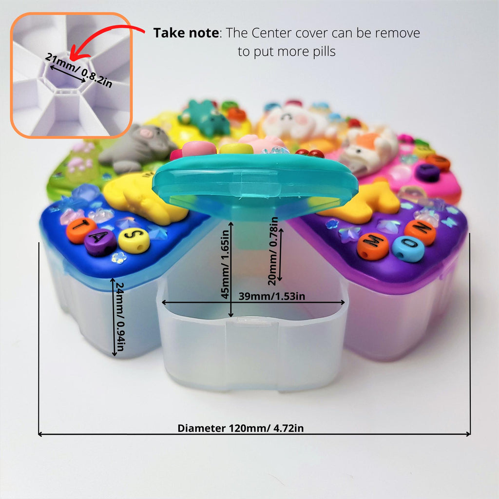 Kitty Cherry-ish You Decorated XL Pill Box