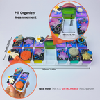 Galaxy Space - Detachable Pill Box