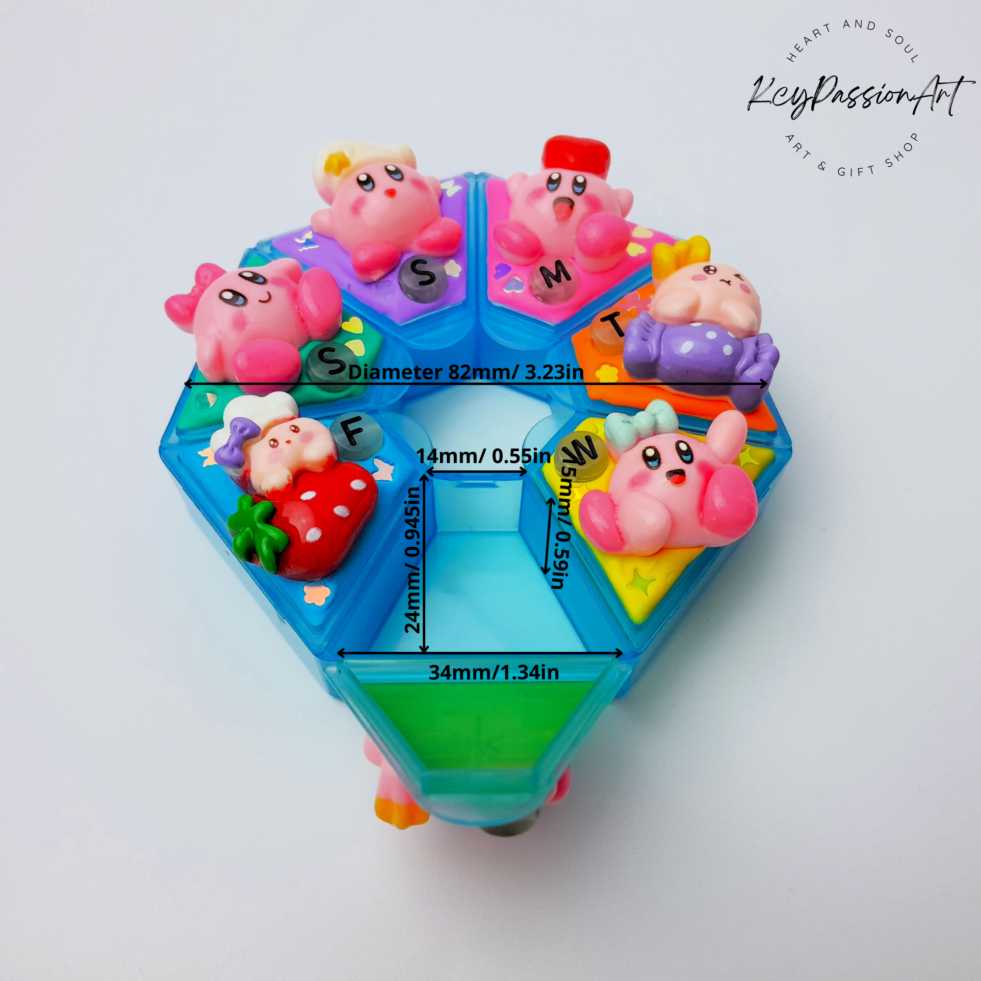 Kirby - Heptagon Pill Box