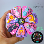 Magic Wands & Moon Cats - XL Pill Box