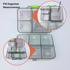 Kittie Loves Teddy - Large Flip Fold Pill Box