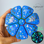Jellyfish Glow - XL Pill Box