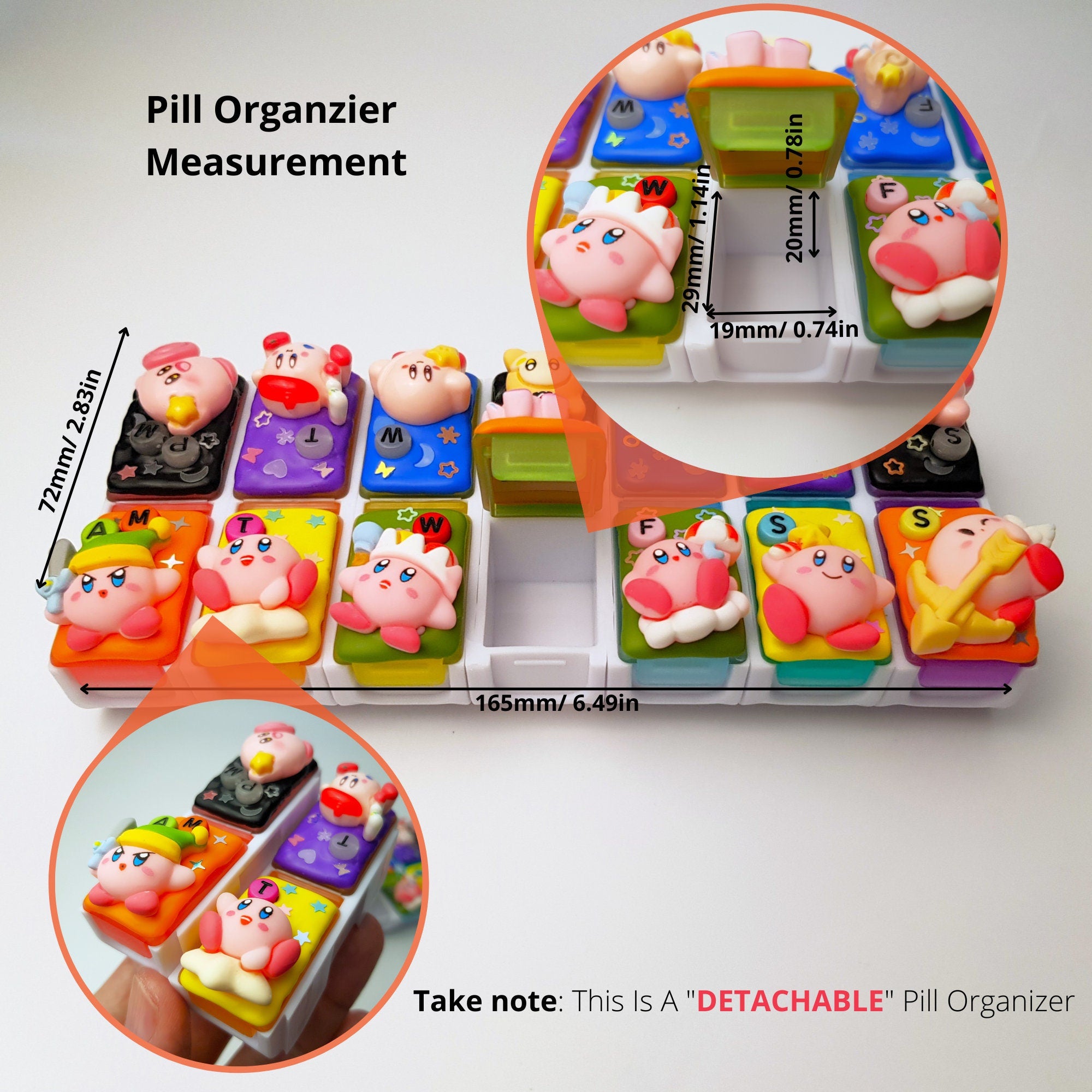 Kabi Magic Power - Detachable Pill Box