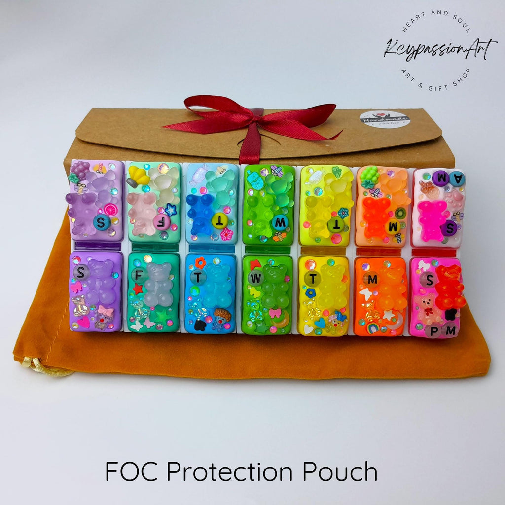 Gummy Glowy Bear - Detachable Pill Box