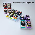 Pretty Black Beauty - Detachable Pill Box