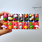 Froggy & Mushrooms - Detachable Pill Box