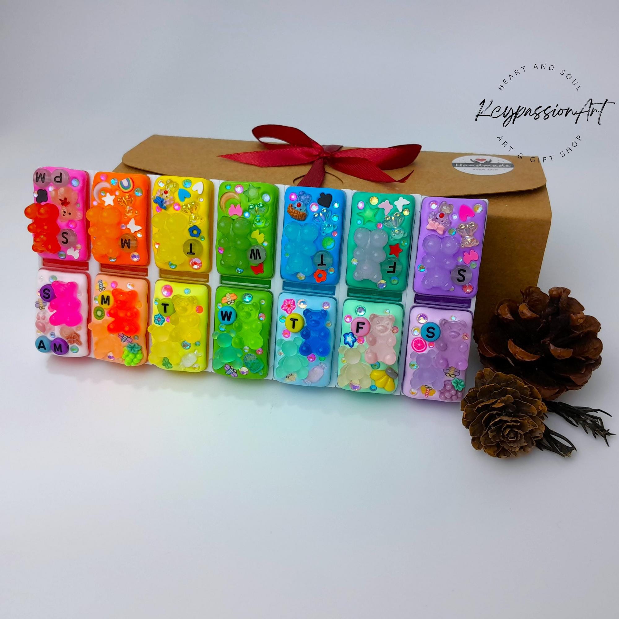 Gummy Glowy Bear - Detachable Pill Box