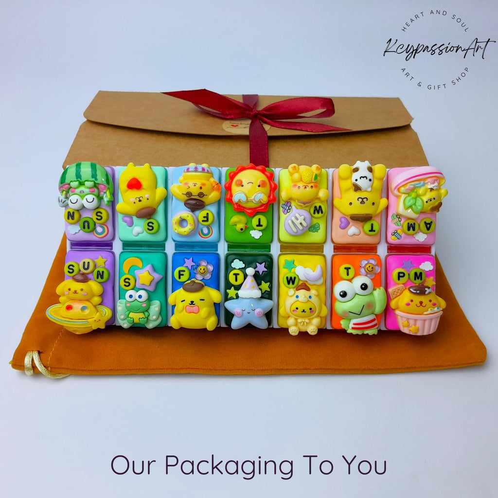 Doggie Froggie Outing - Detachable Pill Box