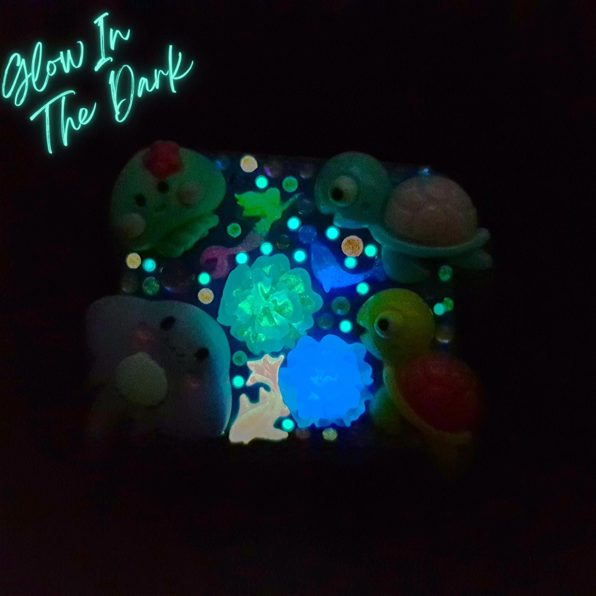 Pilulier journalier « Ocean Love » - Boîte à pilules journalière, pilulier pour 1 jour, pilulier jour et nuit