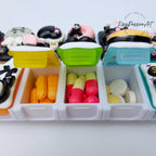 Pretty Black Beauty - Detachable Pill Box