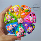 Charge Up Pink Balls - XL Pill Box