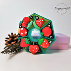 Crazily Love Reds - Heptagon Pill Box