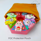 Serrated Teeth Monster - Heptagon