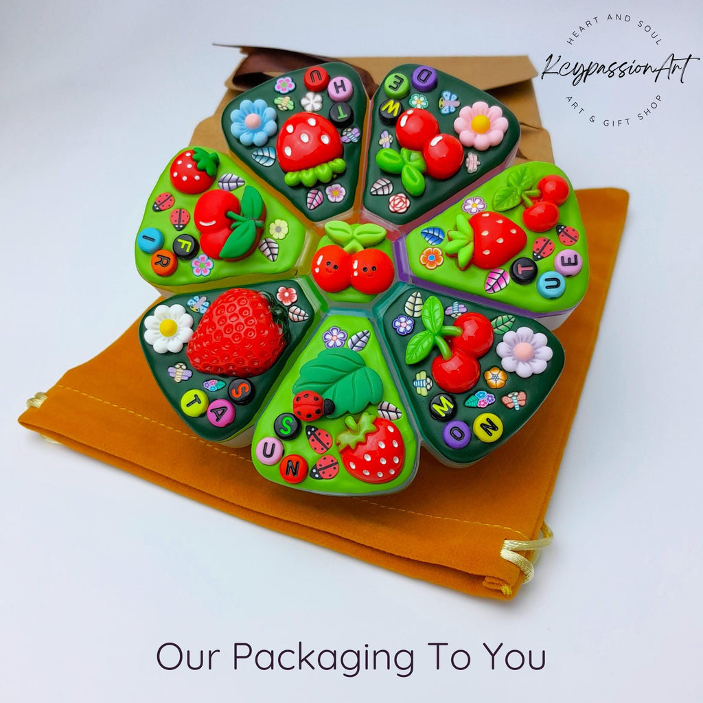 Strawberries & Cherries - XL Pill Box