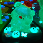 Cute Glowy Piggy - XL Pill Box