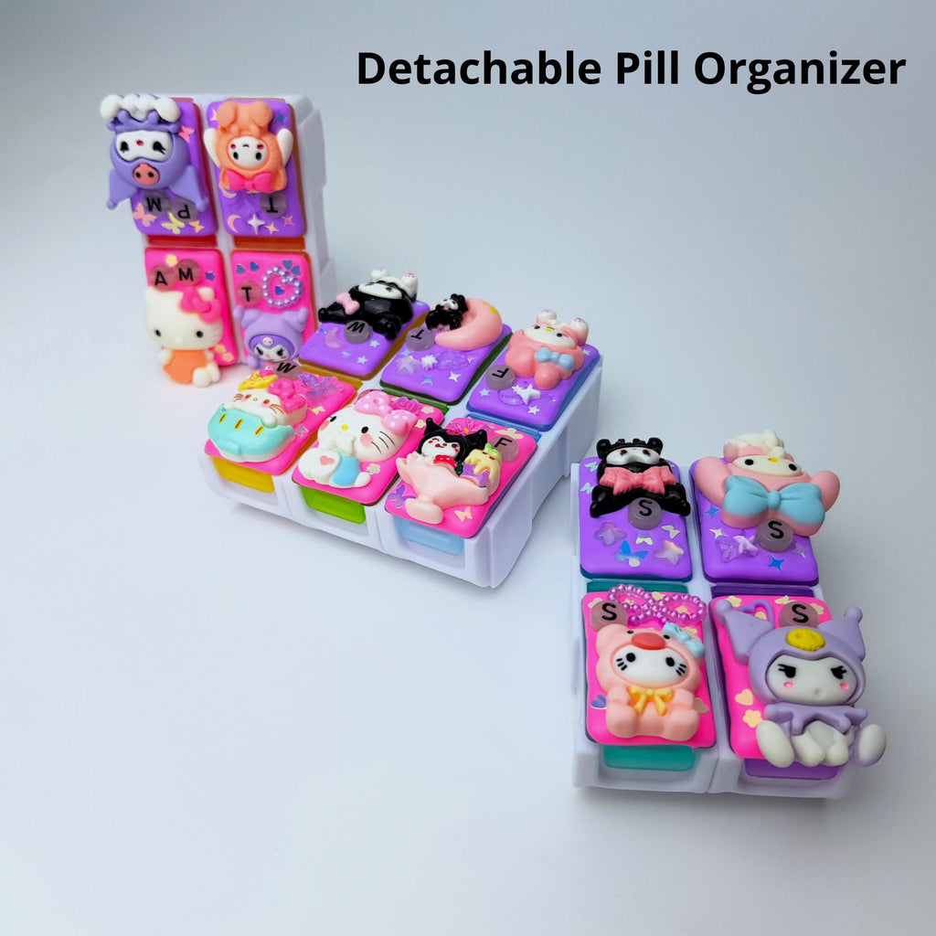 Friendship Love -  Detachable Pill Box