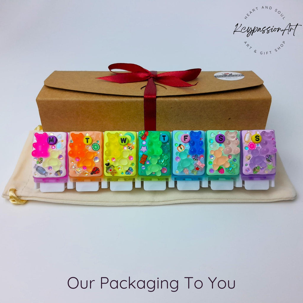 Gummy Bear Glow - Straight Pill Box