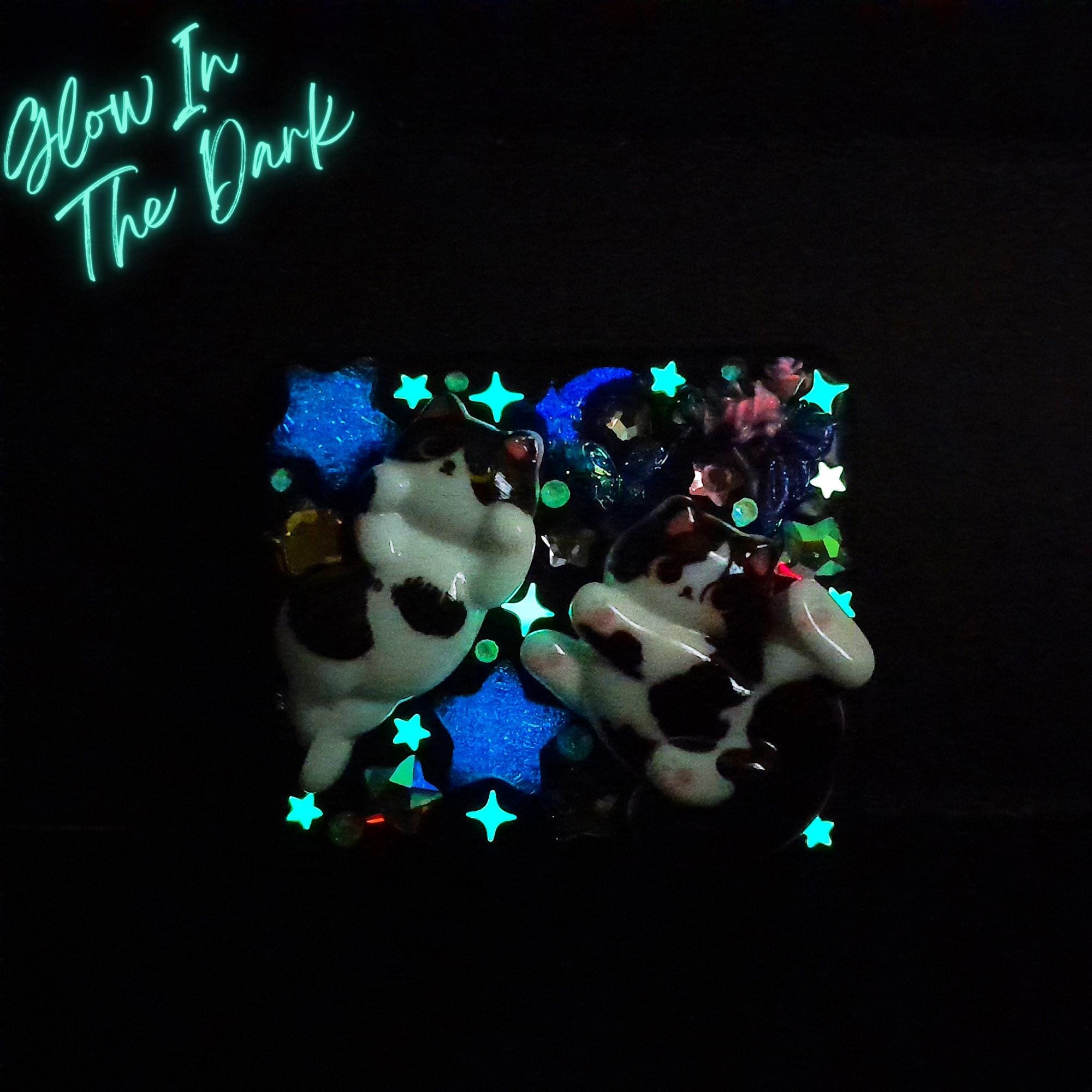 Pilulier journalier « Nuit étoilée mignonne et ludique » - Boîte à pilules journalière, pilulier pour 1 jour, pilulier jour et nuit