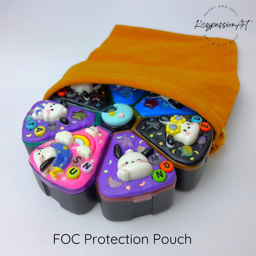 Night Sleepy Puppy - XL Pill Box