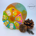 Winter Chicky Chick - Heptagon Pill Box